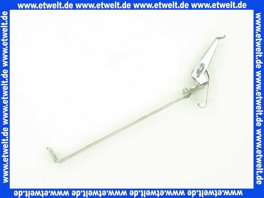 96.00025-1767 MHG MAN Befestigungsschiene mit Spannverschluß für Kesselkörper 3+2