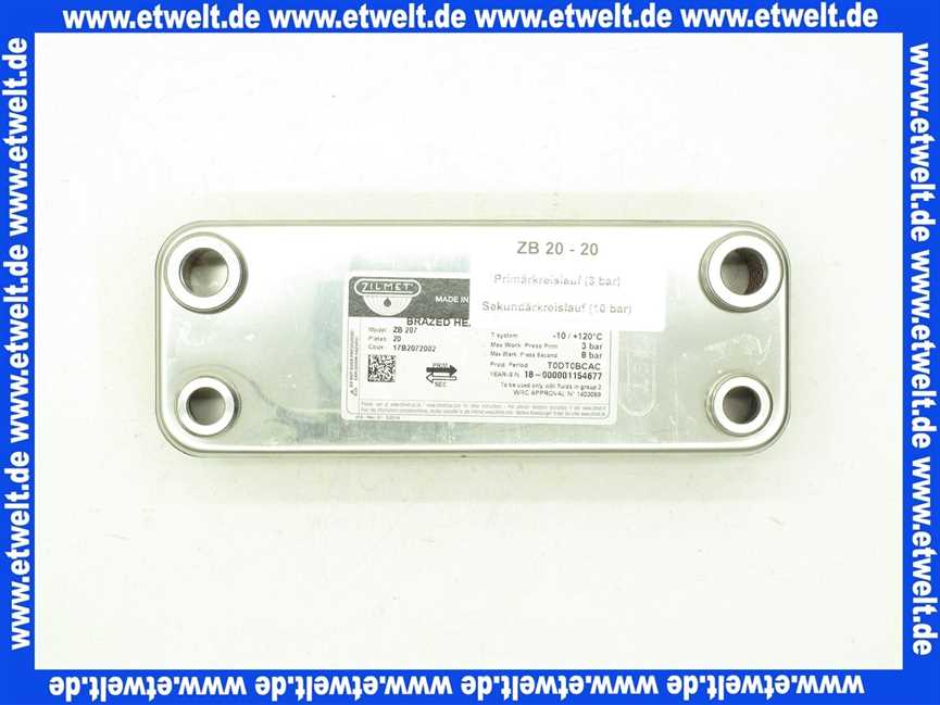 MHG MAN Plattenwärmetauscher f. ProCon GWB 25 S / 45 S 96310007024