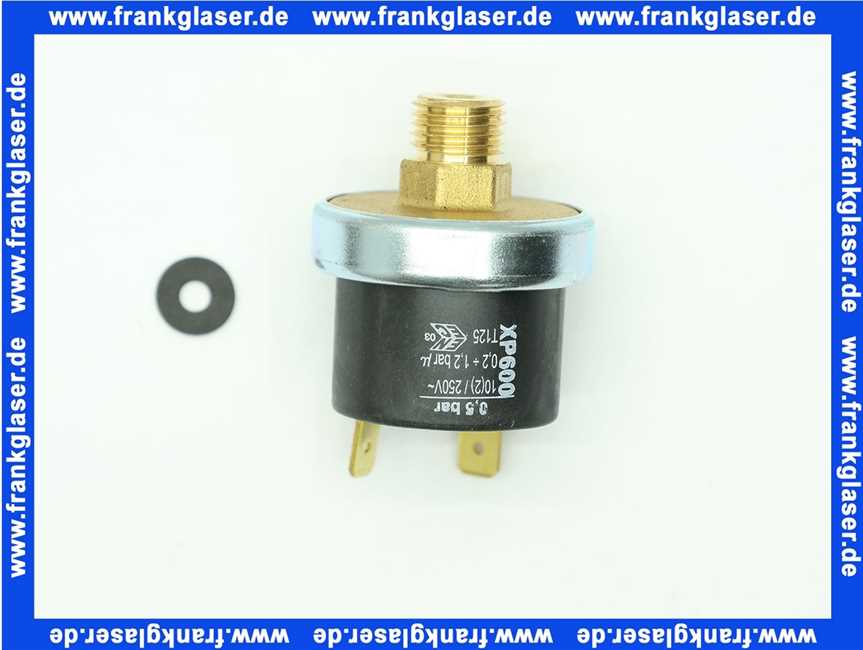 96.32547-7006 MHG MAN Druckschalter, Wasser, kompl. 0,8bar, 1/4 Zoll AG, 230V