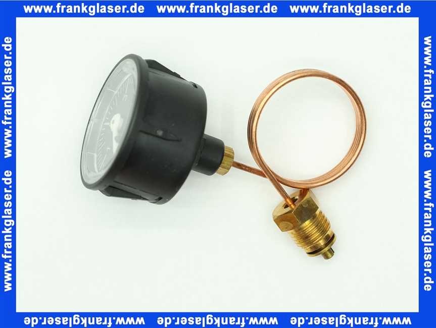 96.33590-7201 MHG MAN Manometer m. Kapillare, 0-4bar ProCon Streamline