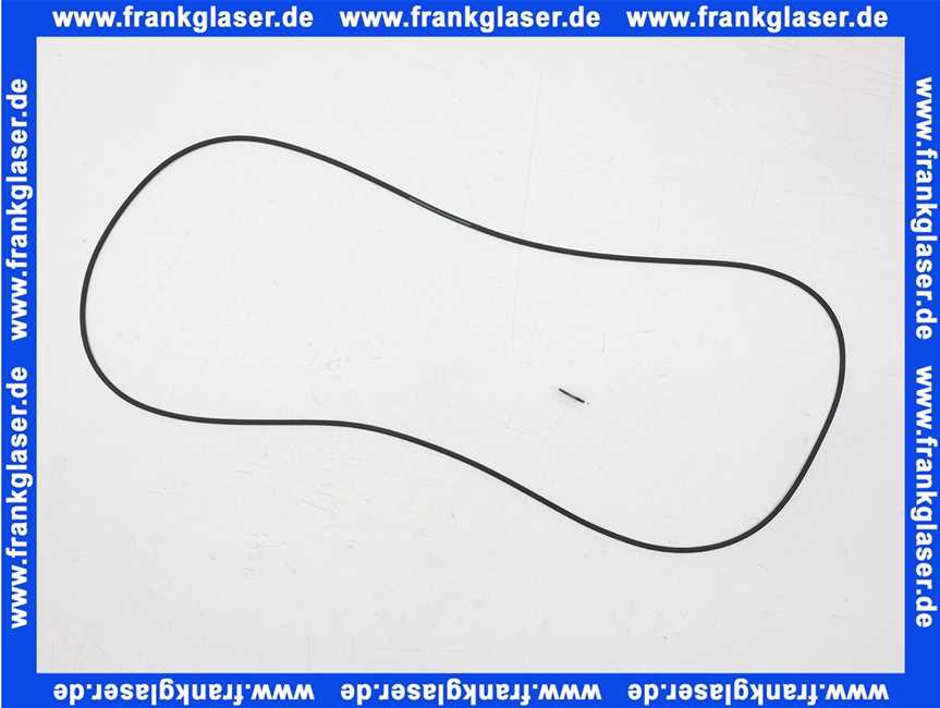 MHG / MAN Dichtung Brennerplatte 1400mm schwarz 96344877234