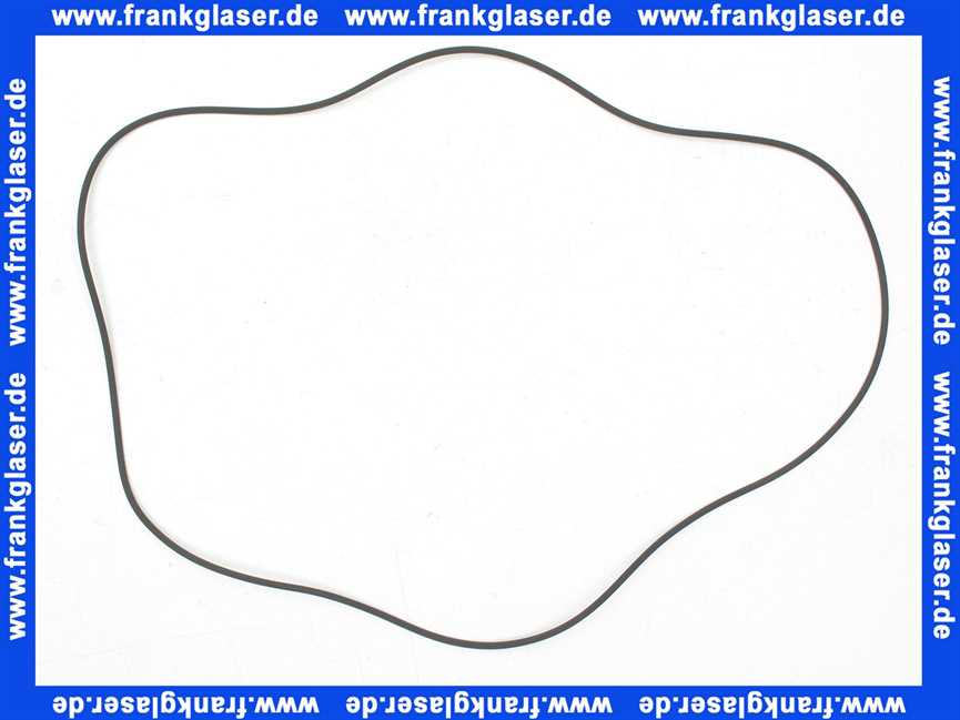 MHG / MAN Dichtung Brennerplatte 1285mm schwarz 96344877235