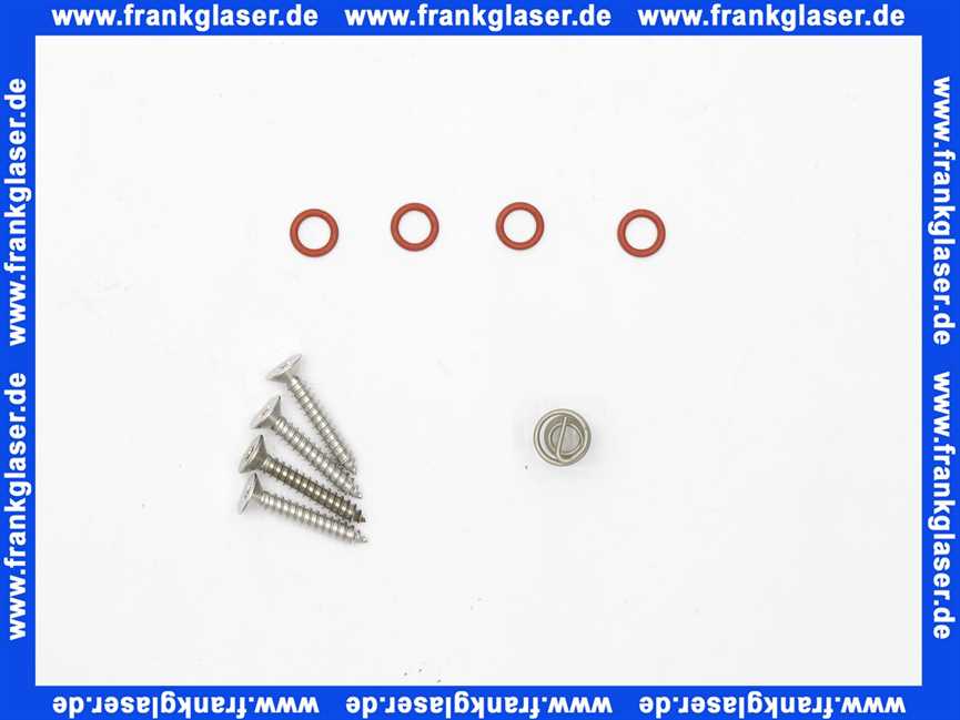 MHG MAN Befestigungs-Set für Brenner mit Schrauben, Dichtungen, Federbolzen 96346107236