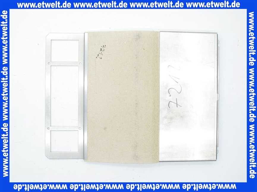 96.35811-7212 MHG MAN Isolierung Brennerplatte 16 ProCon Streamline