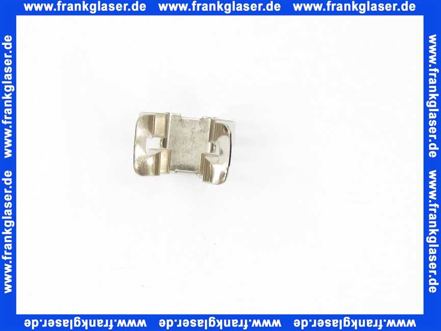 96.36689-7003 MHG MAN Sicherungsklammer für Rohre GWB 15/25/45