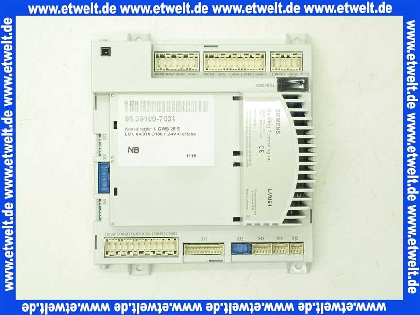 96.39100-7031 MHG MAN Kesselregler f. GWB 25 S LMU 64.016 D180 f. 24V-Gebläse