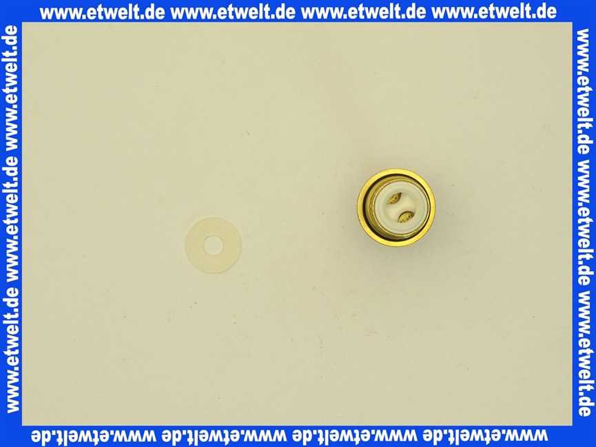 KC9010 Kera-Control Innenoberteil Hahnoberteil 3/8 90 Grad rechtsschließend kurze Spindel messing Metzger