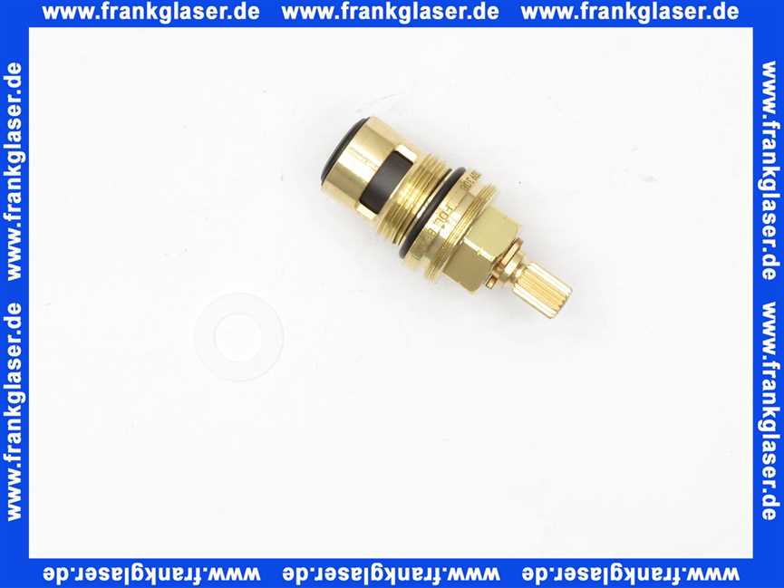 MT KC9015LI Kera-Kontrol Innenoberteil 1/2 90 Grad kurze Spindel messing linksschließend Metzger