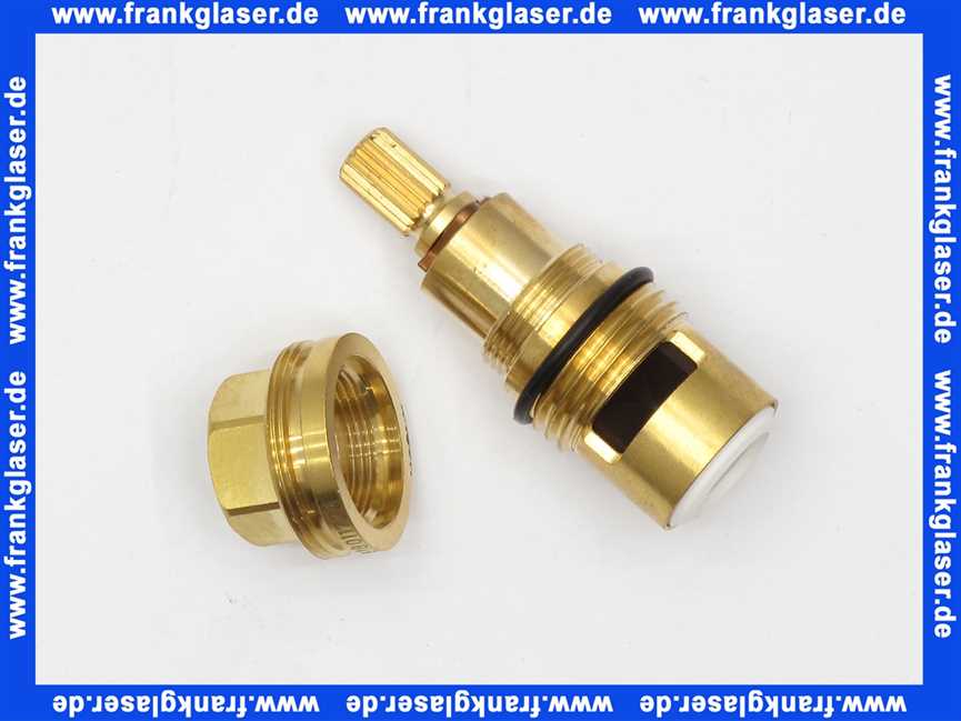 KCE9015 Kera-Control Innenoberteil 1/2 90 Grad Sitztiefe einstellbar messing Metzger