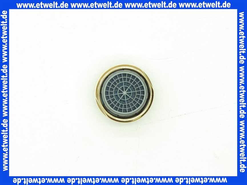 01070197 Neoperl® Strahlregler CASCADE SLC vergoldet M24x1 / A = 13,5 - 15,0 l/min