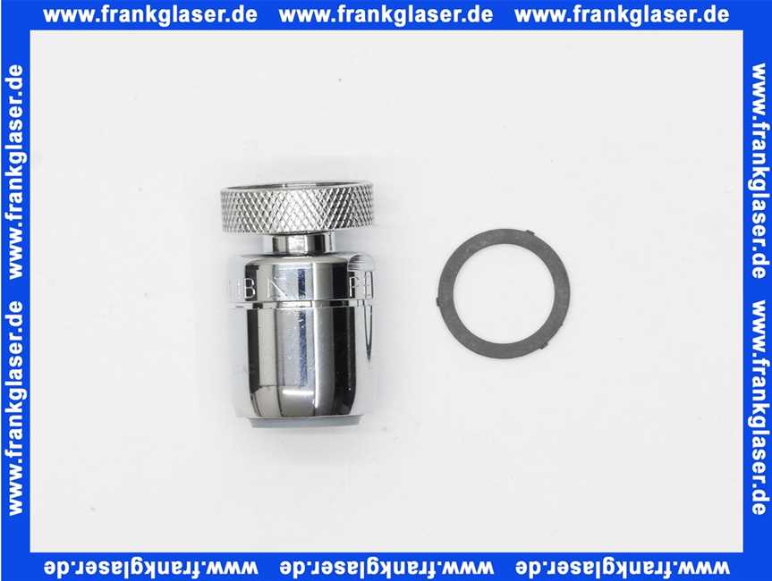 01084097 Neoperl® Strahlregler CASCADE SLC mit Kugelgelenk verchromt M22X1 A = 13,5-15,0 l/min EP