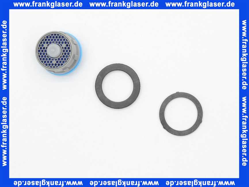 Neoperl® Smooth Open Laminar Innenteil m. Dichtung/hellblau, M22/M24 16 L/MIN. 01383095