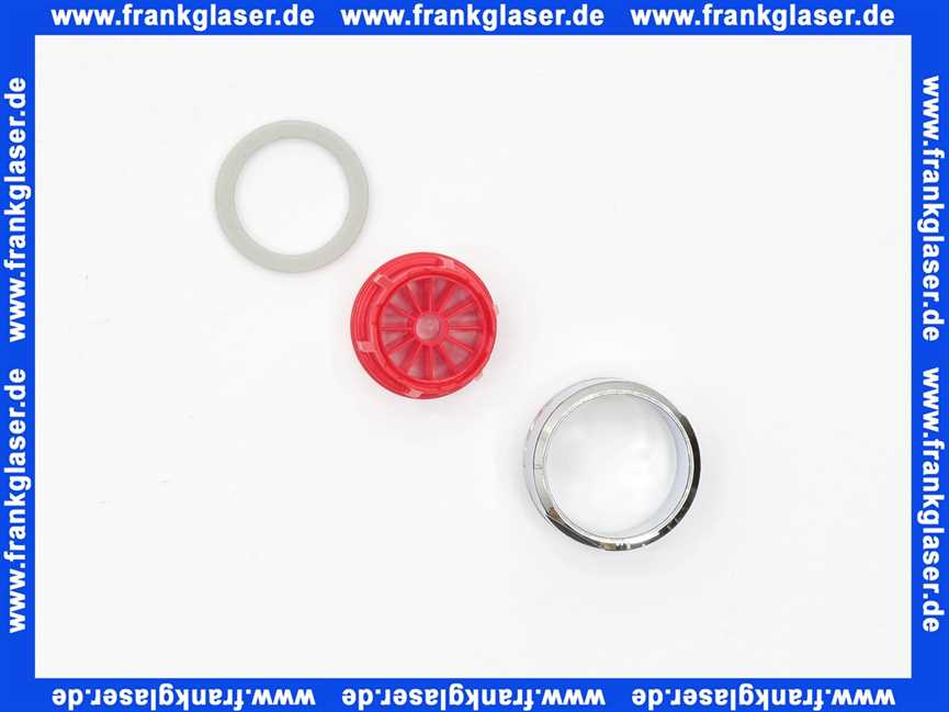 01441295 Neoperl® NEOSTRAHL Clinic Strahlbrecher rot M24X1