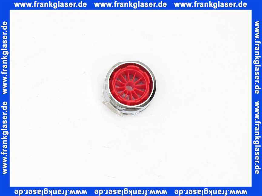 01441295 Neoperl® NEOSTRAHL Clinic Strahlbrecher rot M24X1