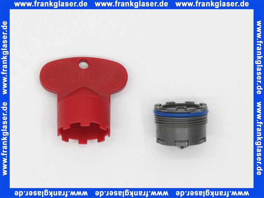 01512098 Neoperl® Strahlregler CACHE NEOSTRAHL 1 Stck. inkl. Schlüssel, JR M 21,5 x 1 / V = Full Flow