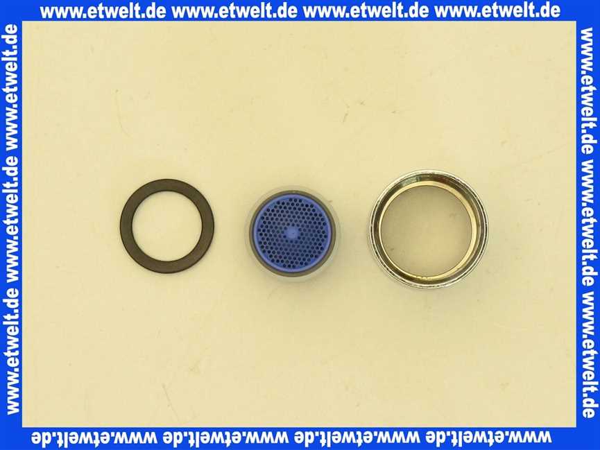 01561145 Neoperl® Strahlregler Perlator® Strahlregler Luftsprudler TT Lam. verchromt IG 3/8 V = Full Flow