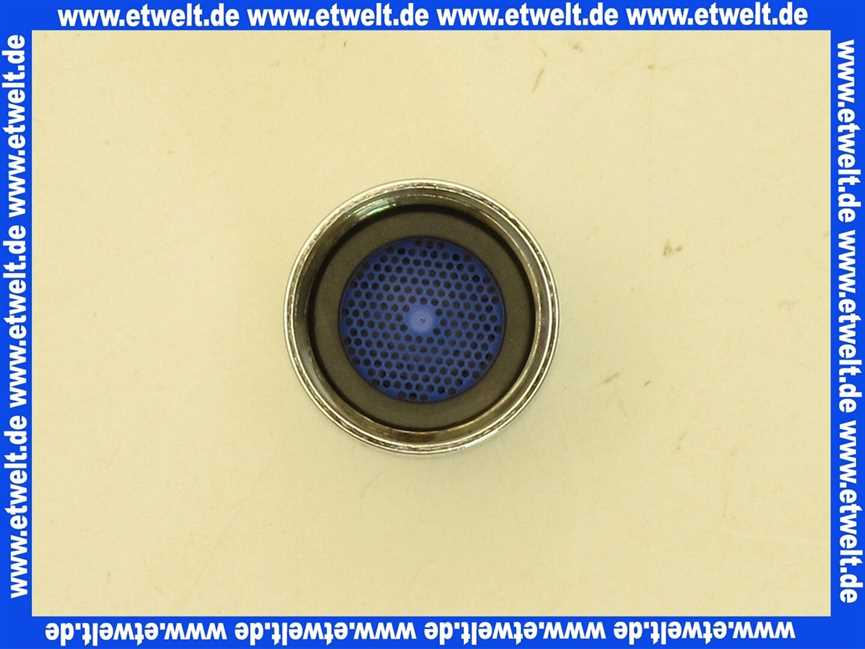 01561145 Neoperl® Strahlregler Perlator® Strahlregler Luftsprudler TT Lam. verchromt IG 3/8 V = Full Flow