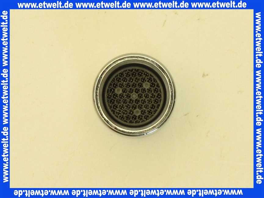 01561145 Neoperl® Strahlregler Perlator® Strahlregler Luftsprudler TT Lam. verchromt IG 3/8 V = Full Flow