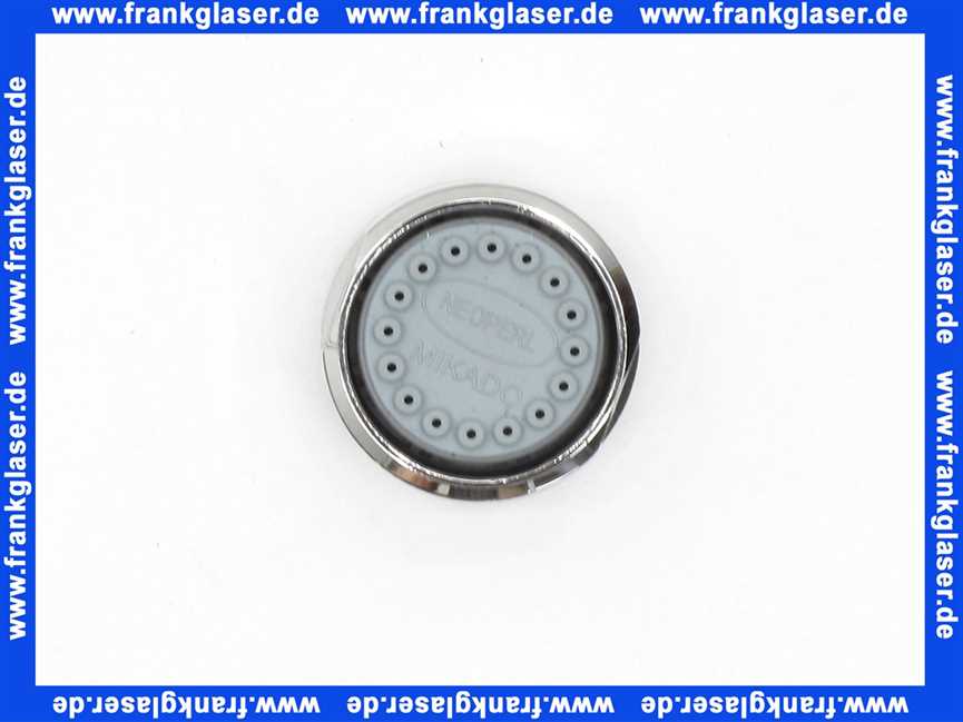 Neoperl® MIKADO SLC PCA Strahlregler verchromt, M24X1 0.35 GPM / 1.3 L/MIN. 02757895