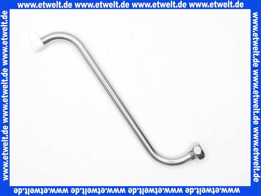 16425996 Neoperl® Uni. S-Auslauf verchromt mit Strahlregelstern 1/2 Zoll 250mm für Kochendwassergeräte Küchenboiler