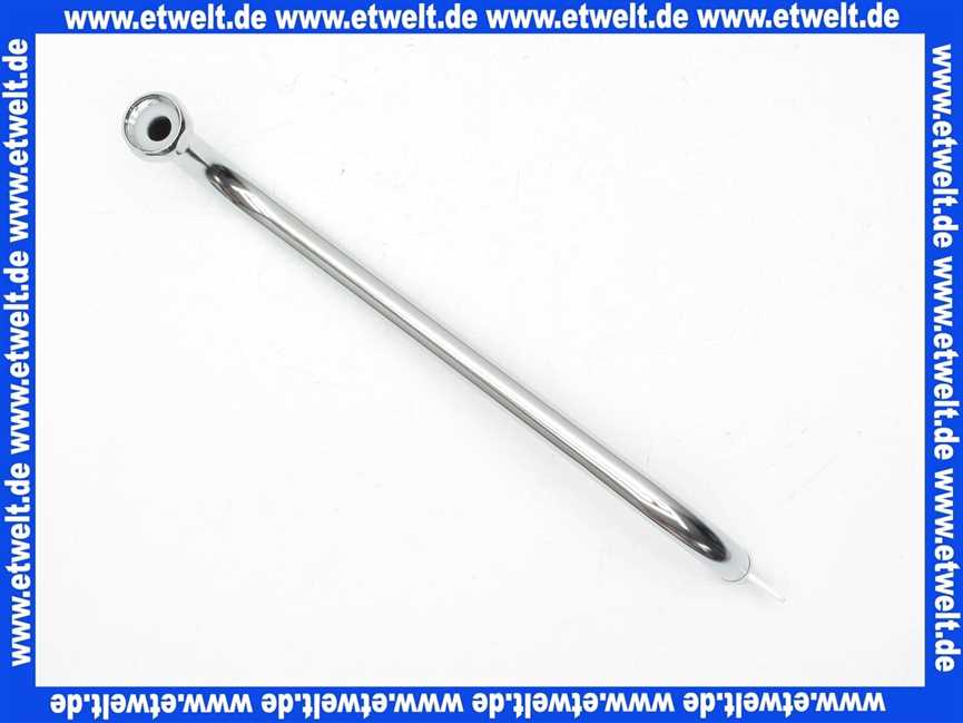 16425996 Neoperl® Uni. S-Auslauf verchromt mit Strahlregelstern 1/2 Zoll 250mm für Kochendwassergeräte Küchenboiler