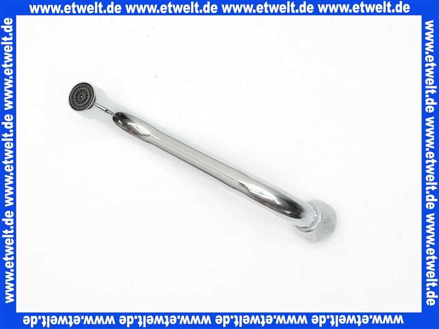 16715194 Neoperl® Uni. S-Auslauf verchromt mit CASCADE 3/4 150