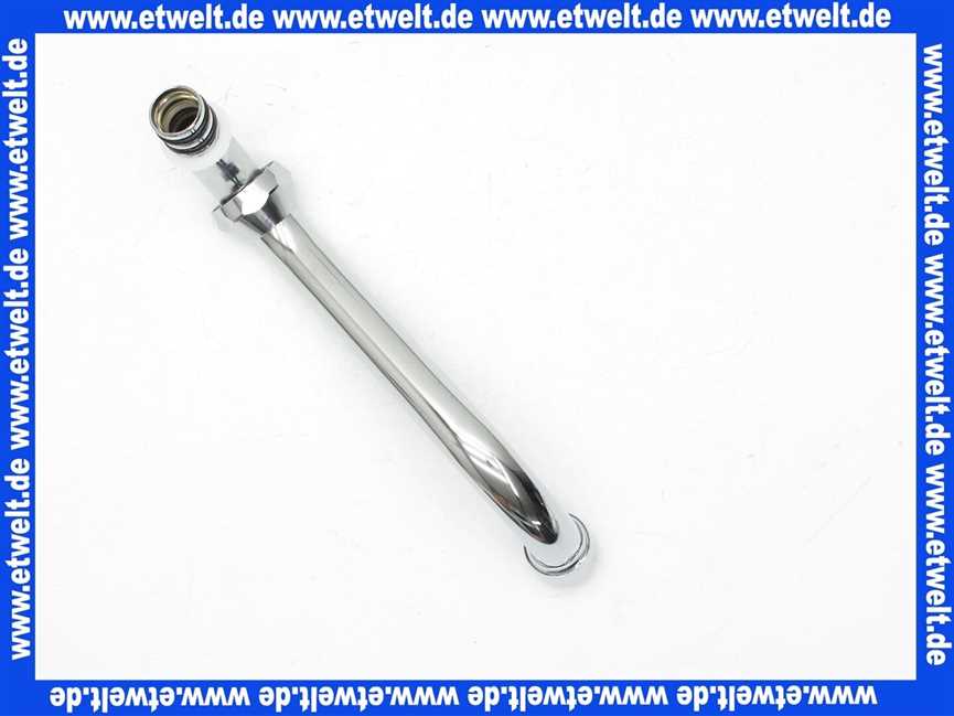 17715146 Neoperl® Industrie S-Auslauf verchromt mit CASCADE 3/4 150