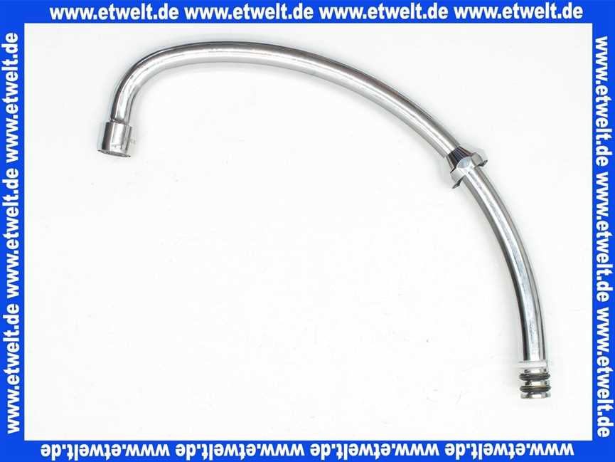 17825146 Neoperl® Industrie J-Auslauf verchromt mit CASCADE 3/4 250