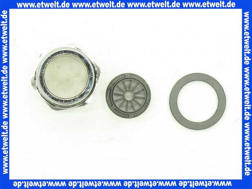 50050994 Neoperl® Reduktion Messing verchromt AG M28X1 x AG 3/4