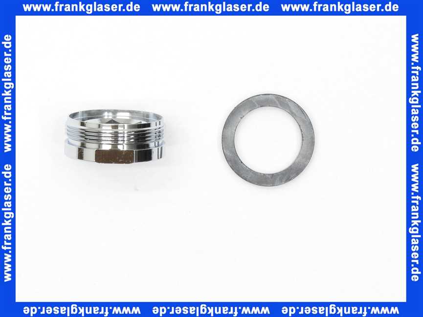 50508094 Neoperl® Reduktion Messing verchromt IG M24X1 X AG M28X1