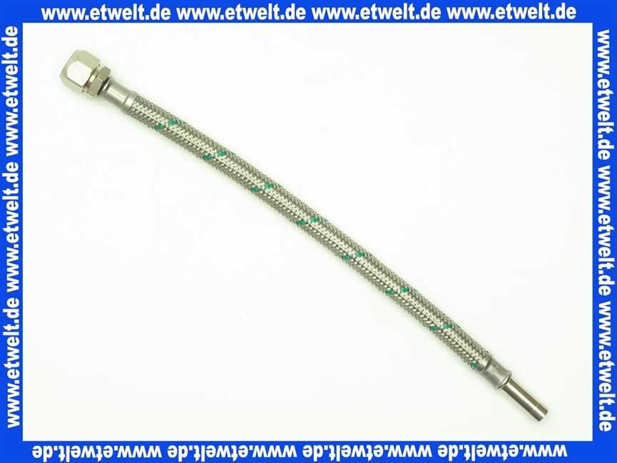 66860040 Neoperl® NEOFLEX Panzerschlauch DN 8 Q-verschr./Rohrstutzen 3/8 /10 x 10 400