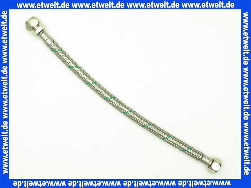 66860450 Neoperl® NEOFLEX Panzerschlauch DN 8 Quetschverschr. x IG 8 x 3/8 500