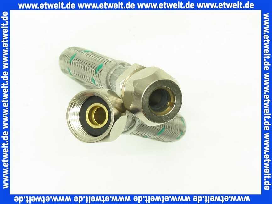 66860450 Neoperl® NEOFLEX Panzerschlauch DN 8 Quetschverschr. x IG 8 x 3/8 500