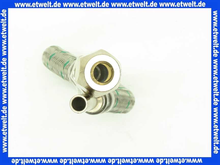 66860550 Neoperl® NEOFLEX Panzerschlauch DN 8 Q-verschr. x Rohrstutzen 1/4 /8 x 8 500