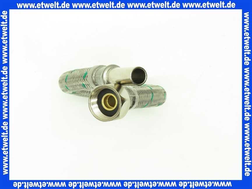 66860650 Neoperl® NEOFLEX Panzerschlauch DN 8 Rohrstutzen x IG 10 x 3/8 500