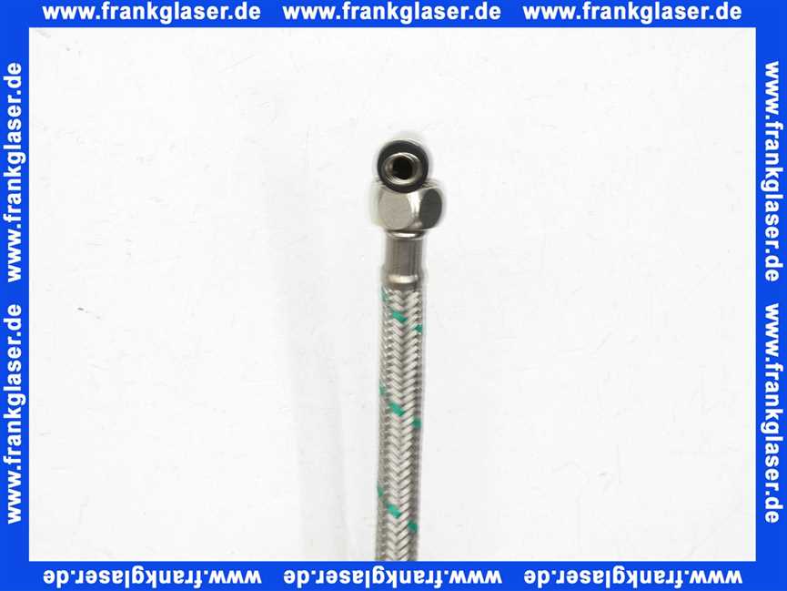 66861120 Neoperl® NEOFLEX Panzerschlauch DN 8 IG gerade x IG gebogen 3/8 x 3/8 200