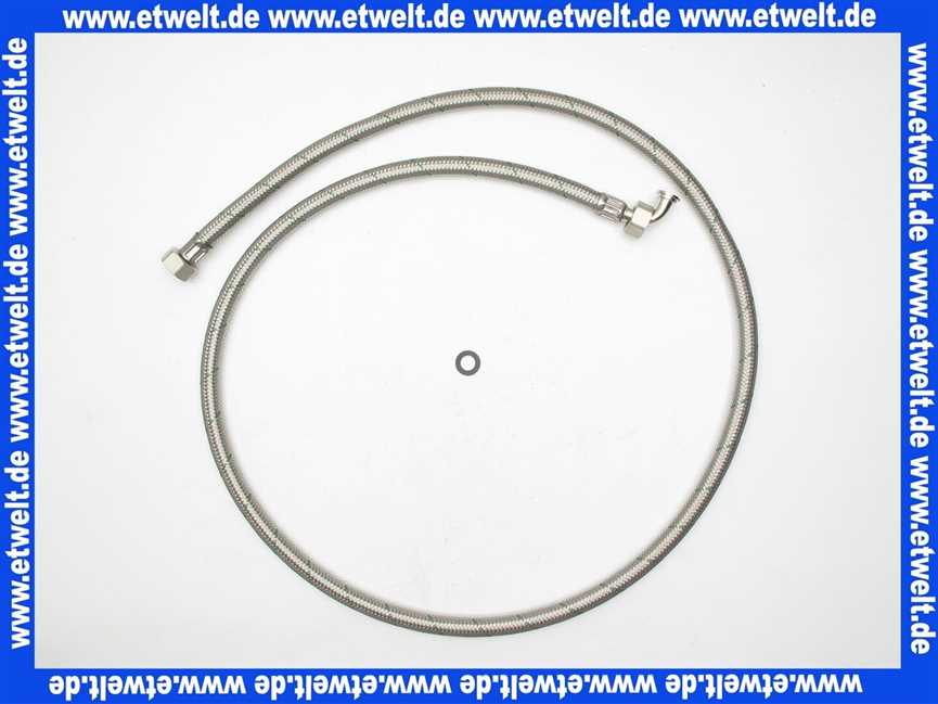 66882200 Neoperl® NEOFLEX Panzerschlauch DN 13 IG gerade/IG geb. F3/4 x CF3/4 200cm