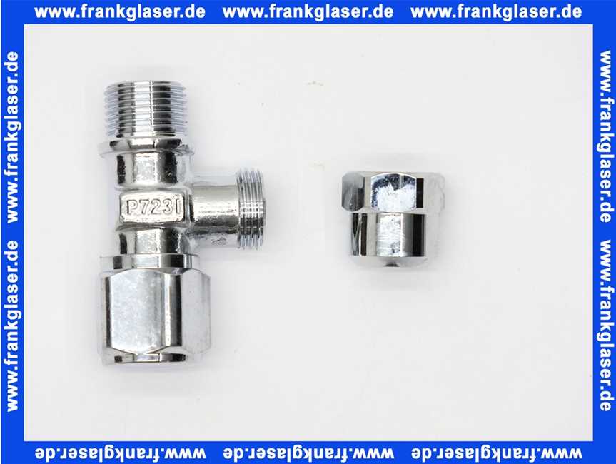 1222ELB Nil Gampper Eckventil NILplus 3/8 , kurz ELB-Verschraubung NILplus forte 3/8