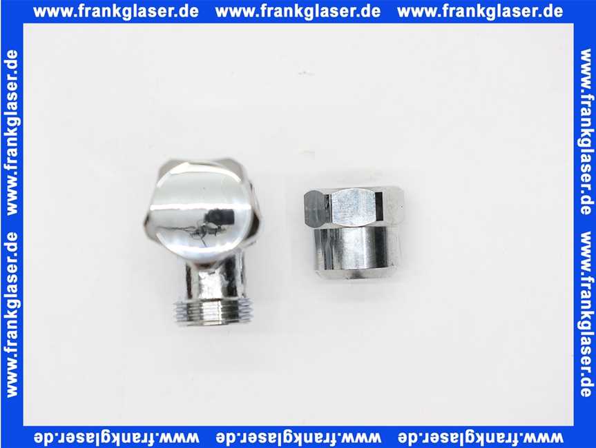 1222ELB Nil Gampper Eckventil NILplus 3/8 , kurz ELB-Verschraubung NILplus forte 3/8