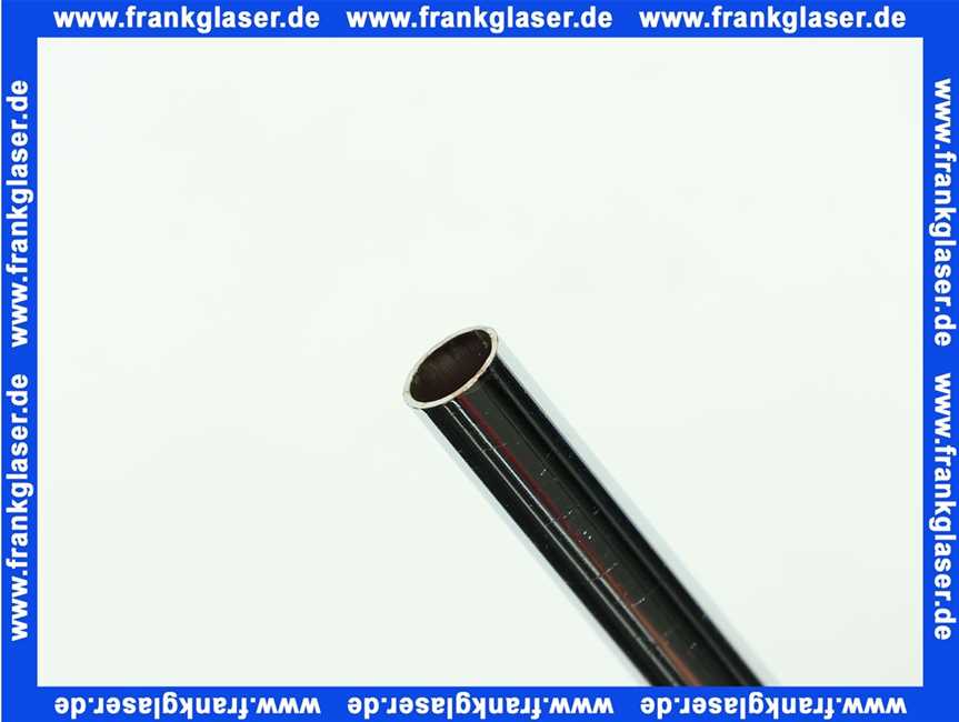 123 Nil Gampper Cu-Rohr d: 10 mm x 300 mm lang 1/2 Bördel (d: 18 mm) - glatt,verchr.