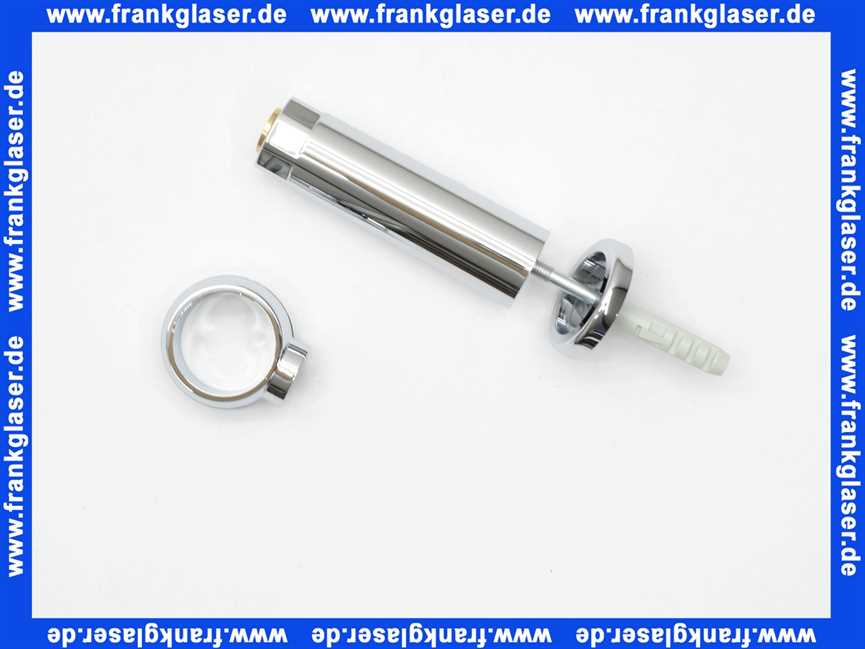 189 Nil Gampper Spülrohrschelle für Spülrohr d:28 mm, verchromt