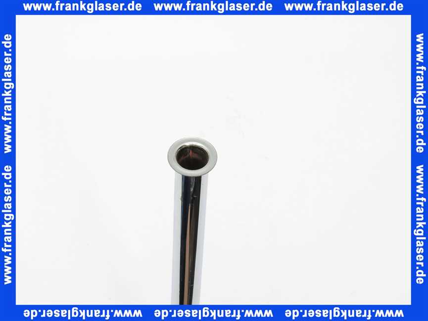 200346 Nil Gampper Urinalspülrohr d:18x16,5x300 mm gerade, Kupfer verchromt