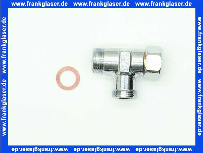 5943 Nil Gampper T-Verschr. 3/8 , ÜM 3/8 ohne Quetschverschraubungen