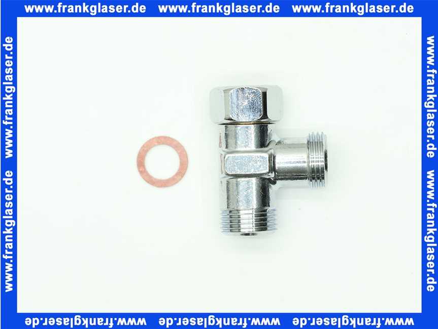 5943 Nil Gampper T-Verschr. 3/8 , ÜM 3/8 ohne Quetschverschraubungen