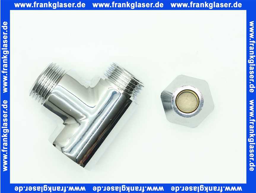 6065 Nil Gampper T-Stück 1/2 Quetschverschraubung 1/2 x d: 10 mm