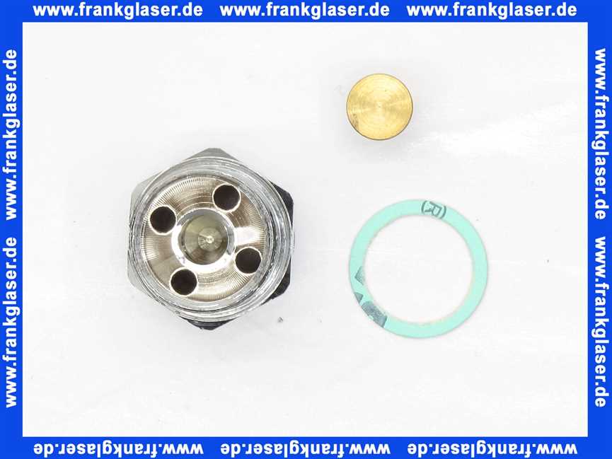 6702/20k NIL Gampper Rohrbelüfter für Auslaufventile 6702, 6703, und 6704 verchromt