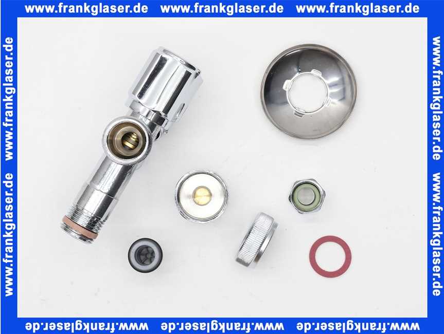 6826 Nil Gampper Kombi-EV NILplus 1/2 selbstdichtend mit Rückflussverhinderer + Rohrbelüfter, Anschluss 1/2 Zoll verchromt