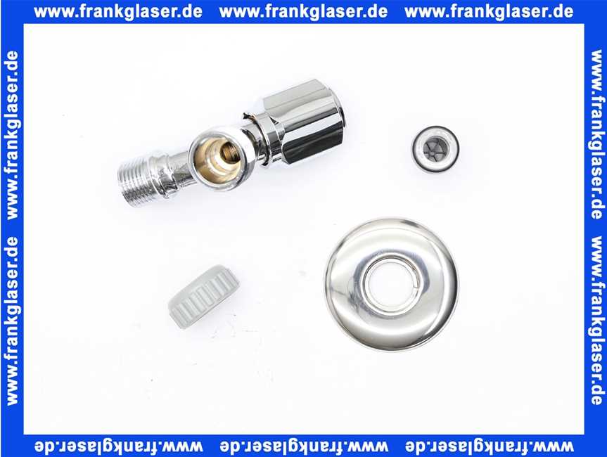 6830 Nil Gampper Geräte SS Ventil NILplus, NILplus-Griff, 1/2 x 3/4 , verchromt