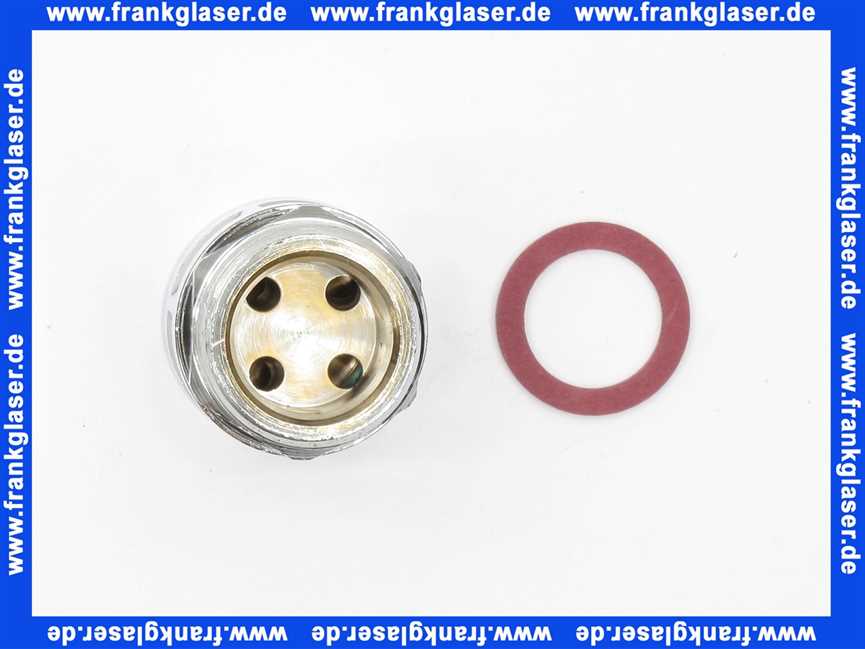 6900 Nil Gampper Rohrbelüfter 3/4 gem. DIN 3266, verchromt