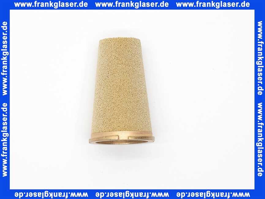 Heizölfilter Ölfilter Sinterbronze-Filtereinsatz 100 µm Filter für Heizöl